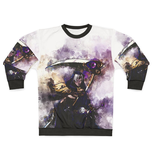 Watercolor Thanatos and Hades Sweatshirt