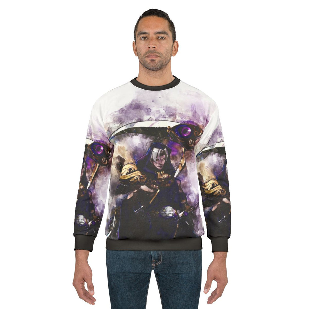 Watercolor Thanatos and Hades Sweatshirt
