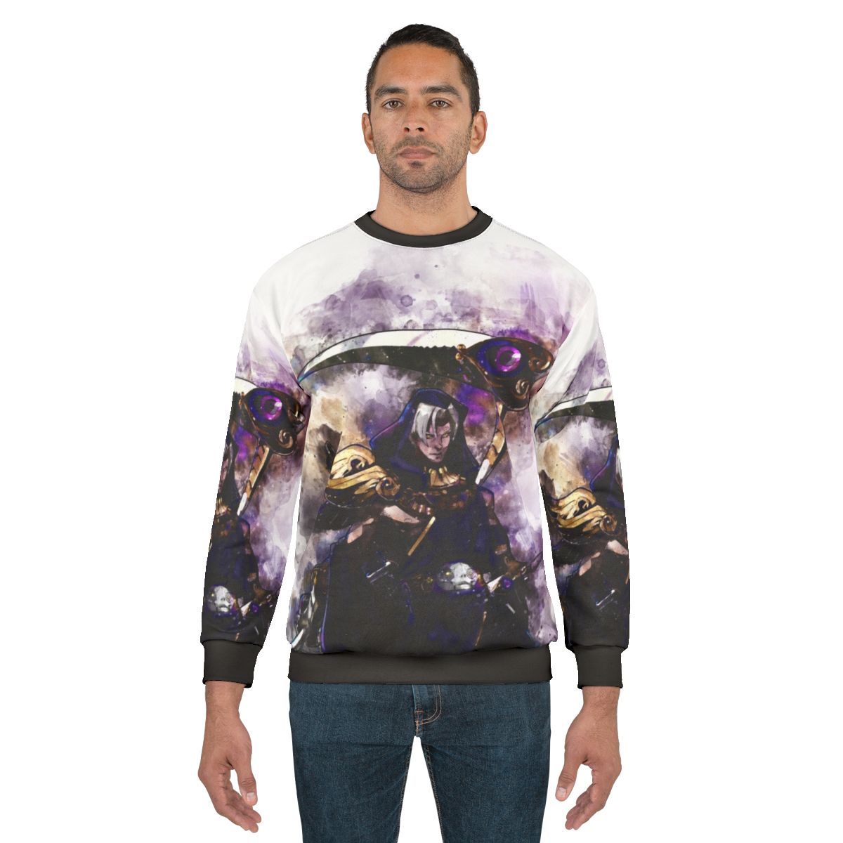 Watercolor Thanatos and Hades Sweatshirt