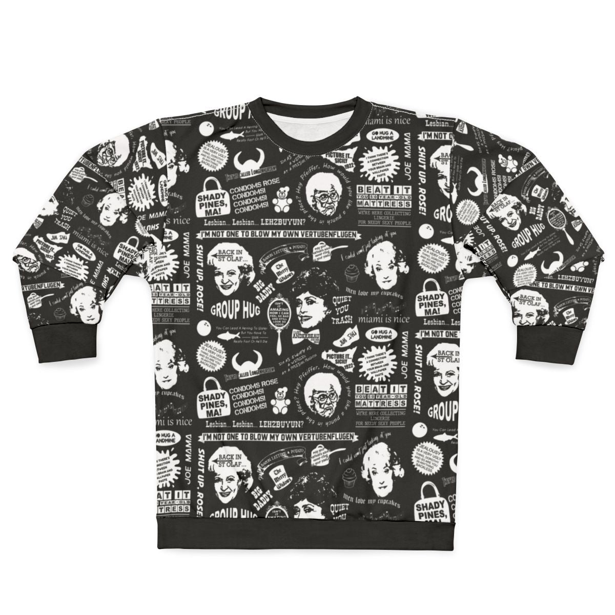 Golden Girls 80s Sitcom Themed Sweatshirt