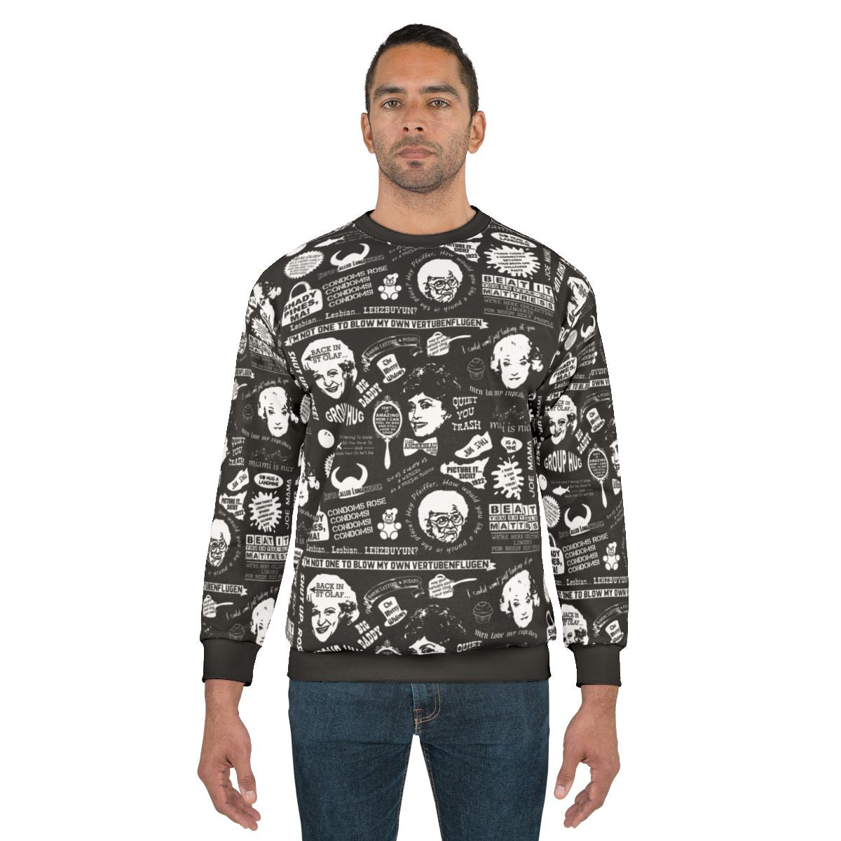 Golden Girls 80s Sitcom Themed Sweatshirt