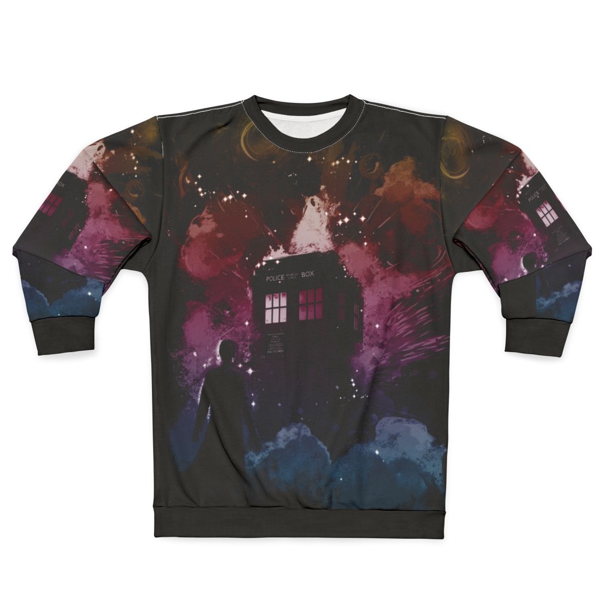 14th Doctor Sweatshirt with TARDIS and Sonic Screwdriver