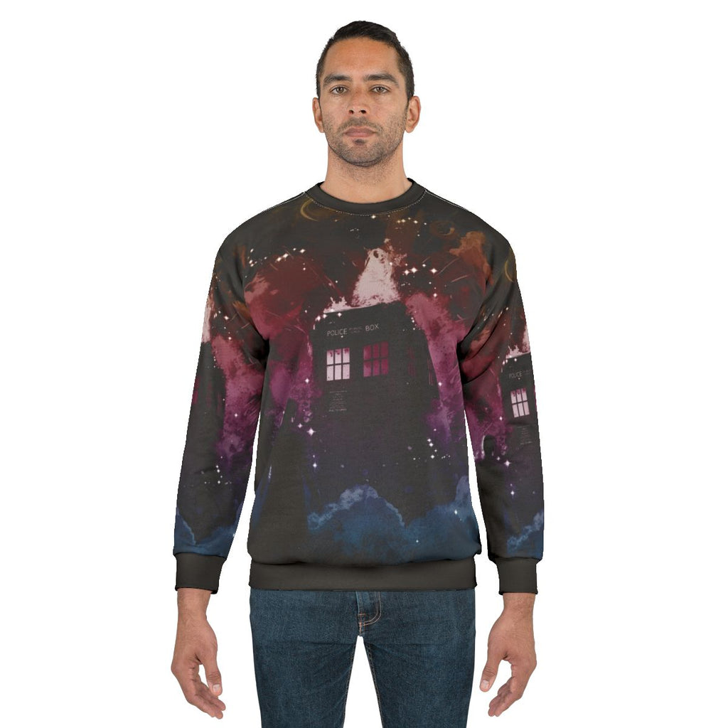 14th Doctor Sweatshirt with TARDIS and Sonic Screwdriver