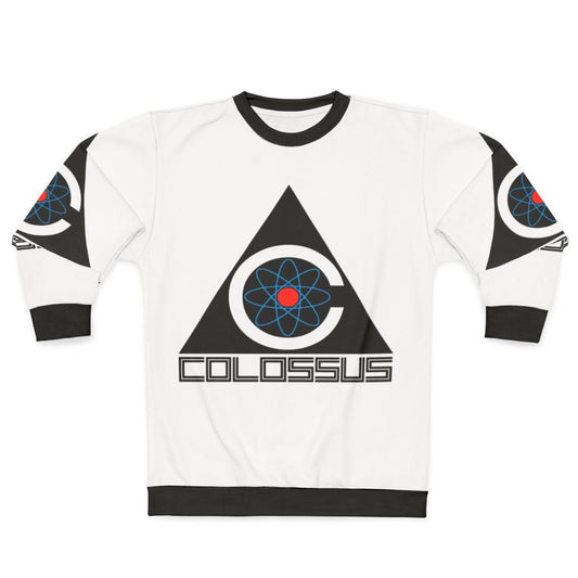 The Age of Colossus: The New Human Overlord Futuristic Sweatshirt