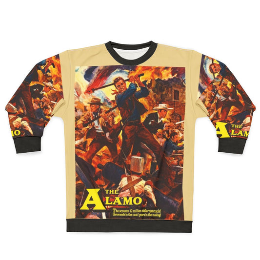 Vintage 'The Alamo' 1960 movie poster sweatshirt