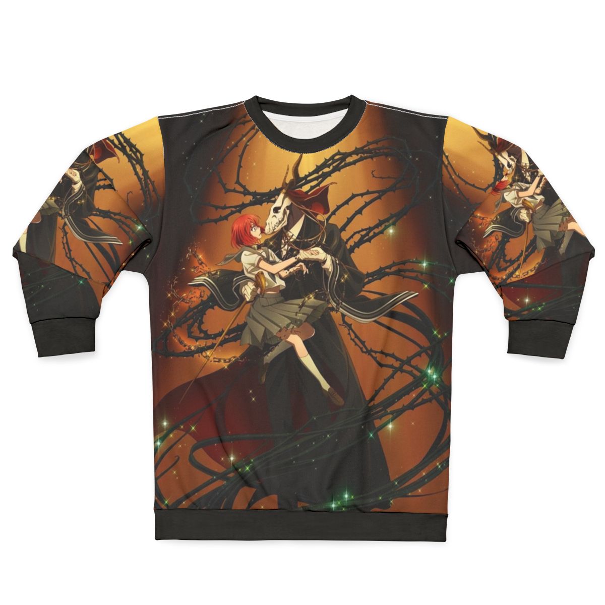 The Ancient Magus Bride Anime Sweatshirt featuring Chise Hatori and Elias Ainsworth