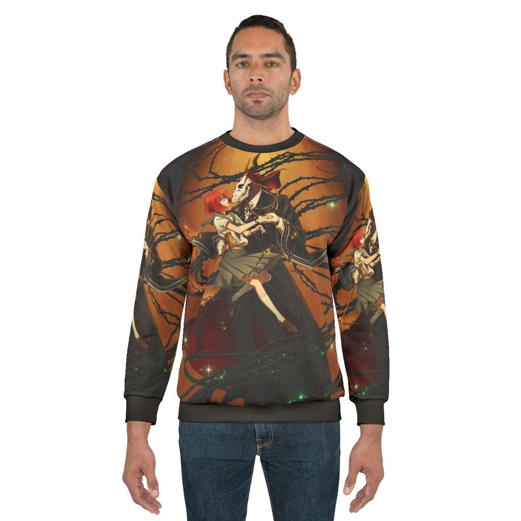 The Ancient Magus Bride Anime Sweatshirt featuring Chise Hatori and Elias Ainsworth