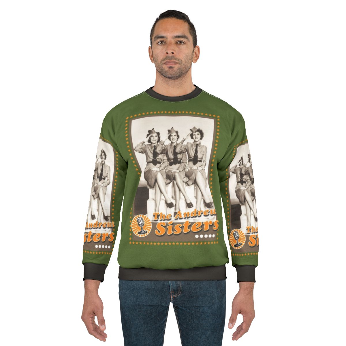 The Andrews Sisters Vintage Sweatshirt for Music Enthusiasts