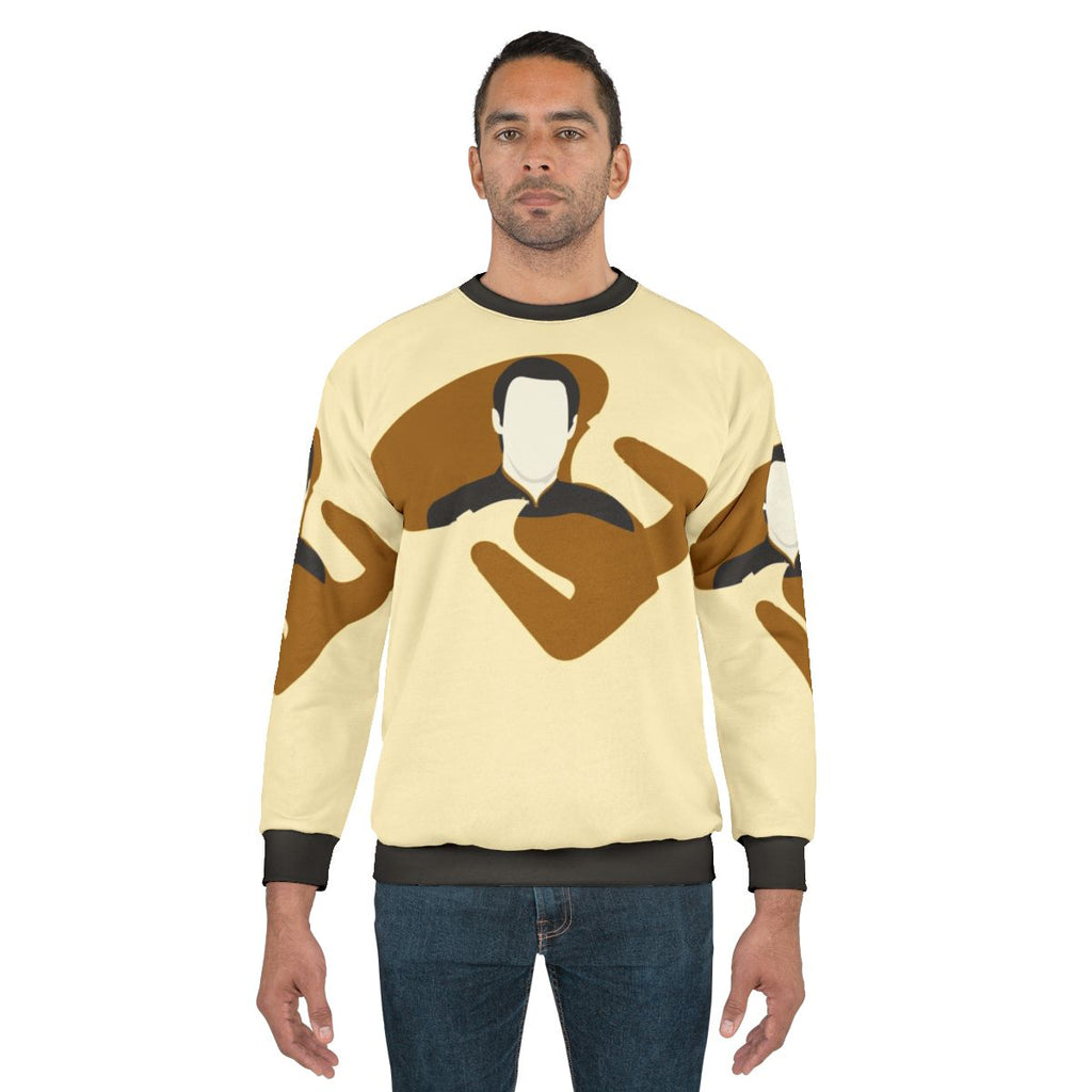 Android sweatshirt with Star Trek design