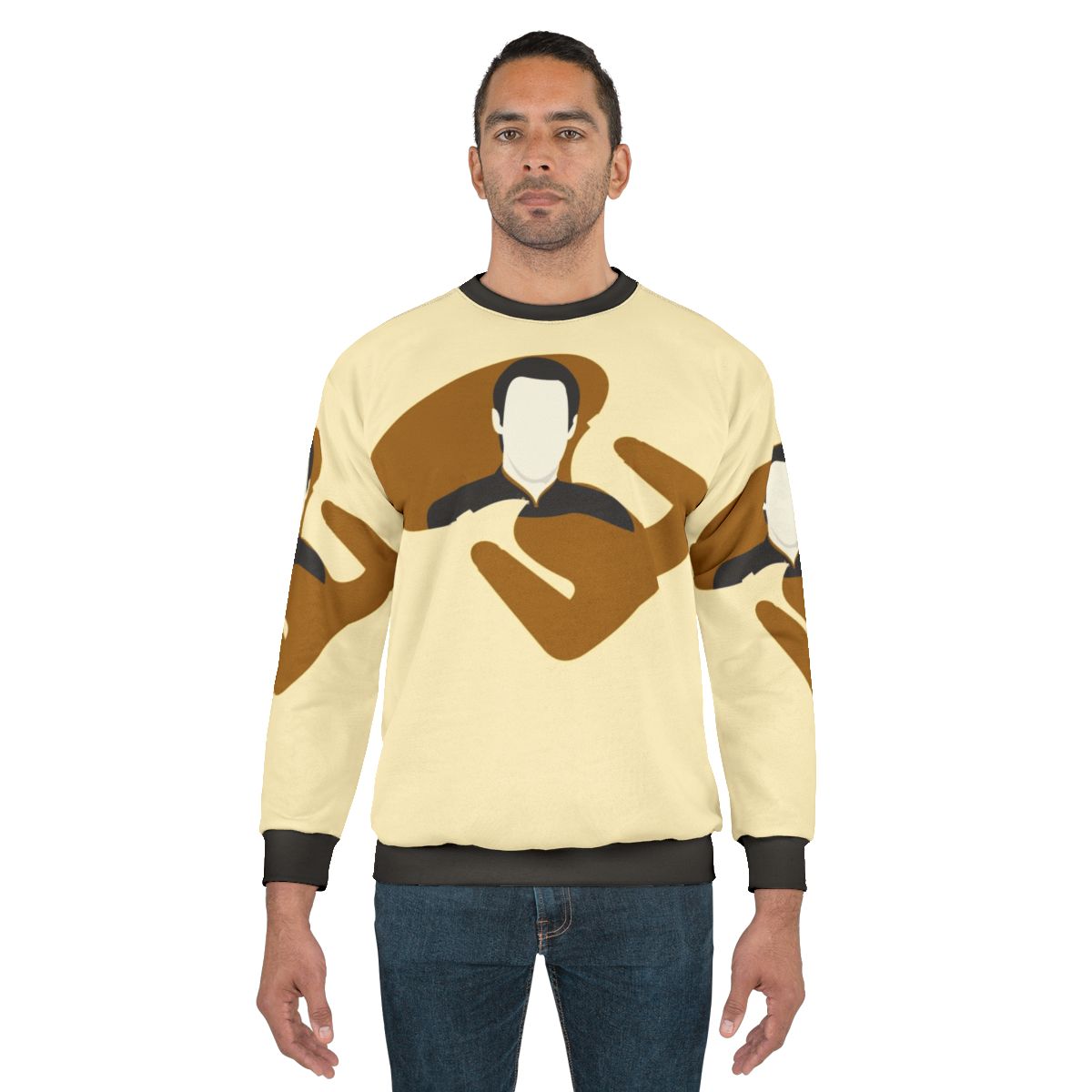 Android sweatshirt with Star Trek design