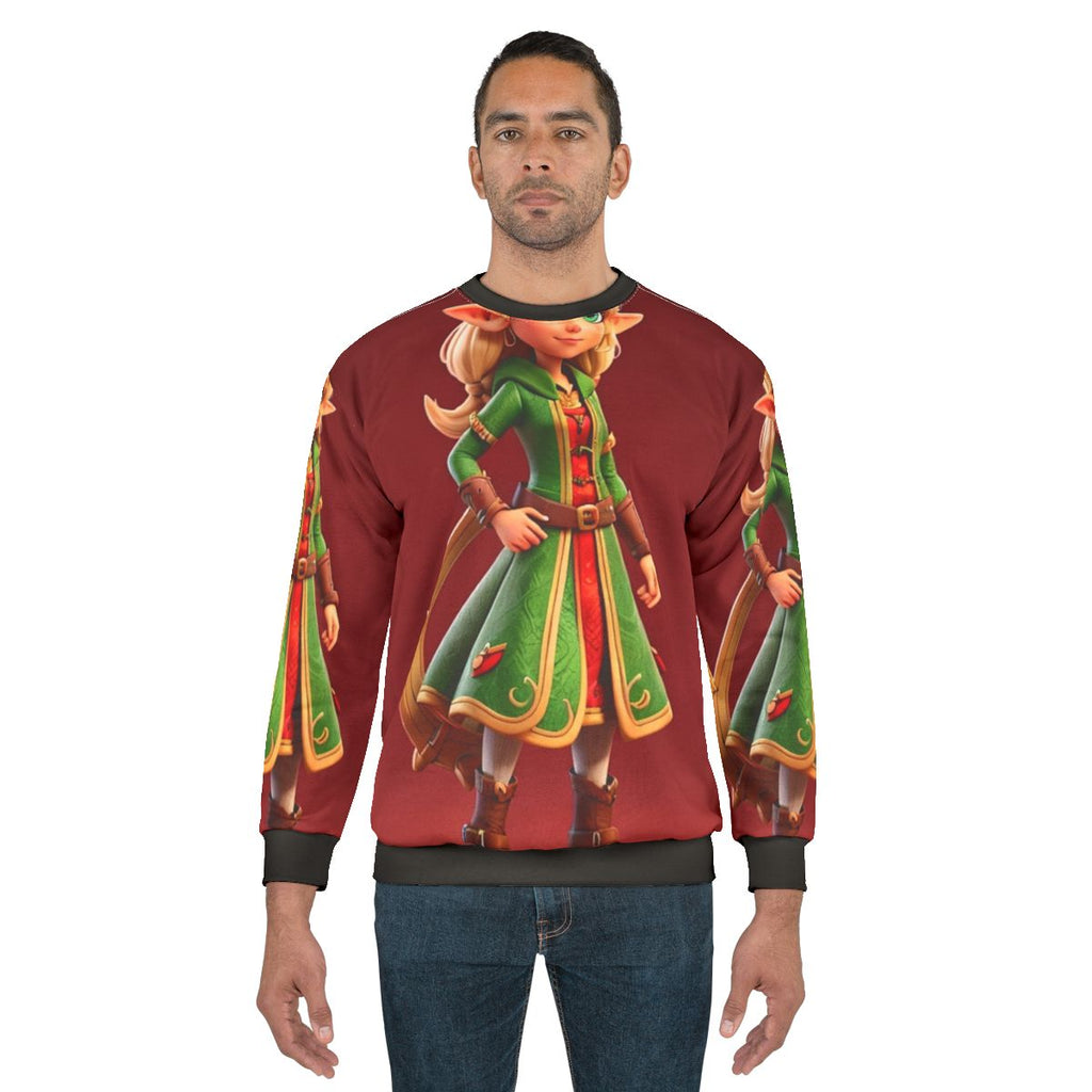 Vintage American rock band inspired sweatshirt