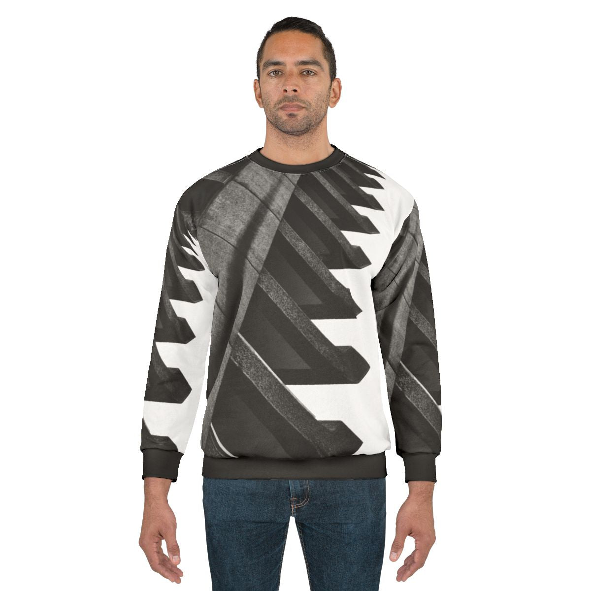 Brutalist Barbican Estate Sweatshirt featuring concrete architectural design