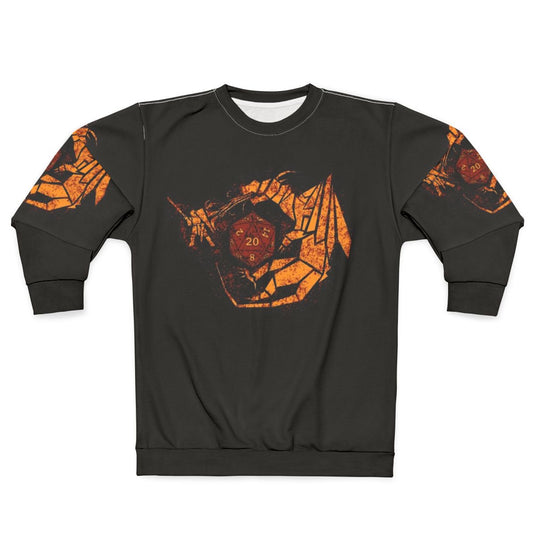 Battle fantasy sweatshirt for roleplaying gamers