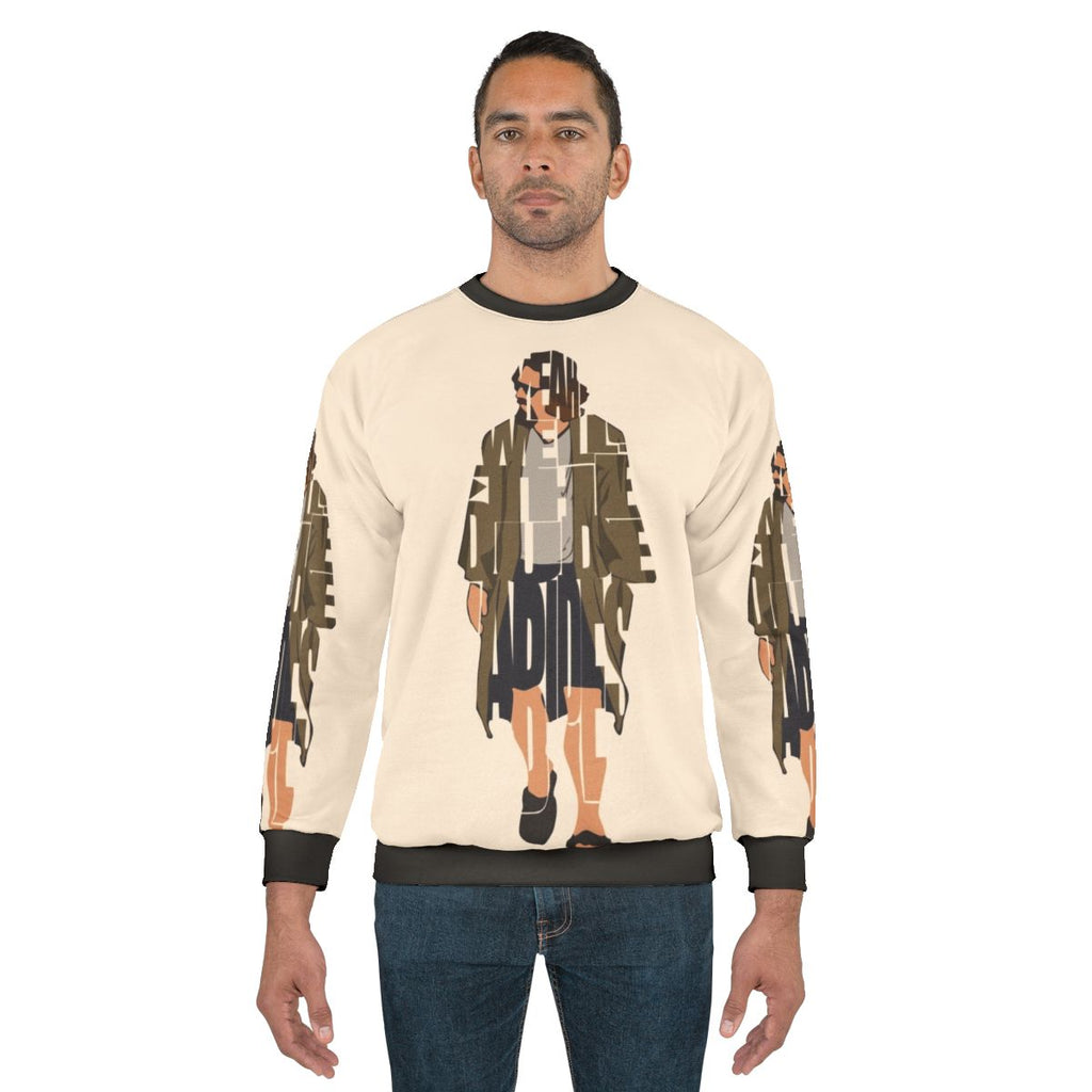 The Big Lebowski Sweatshirt featuring iconic movie typography