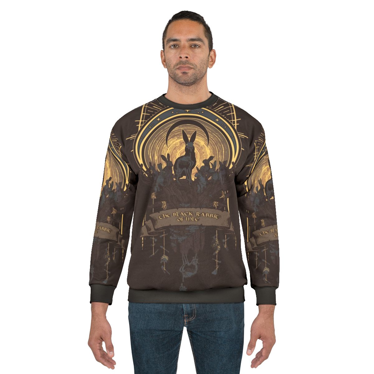 Black Rabbit of Inle Watership Down Inspired Sweatshirt