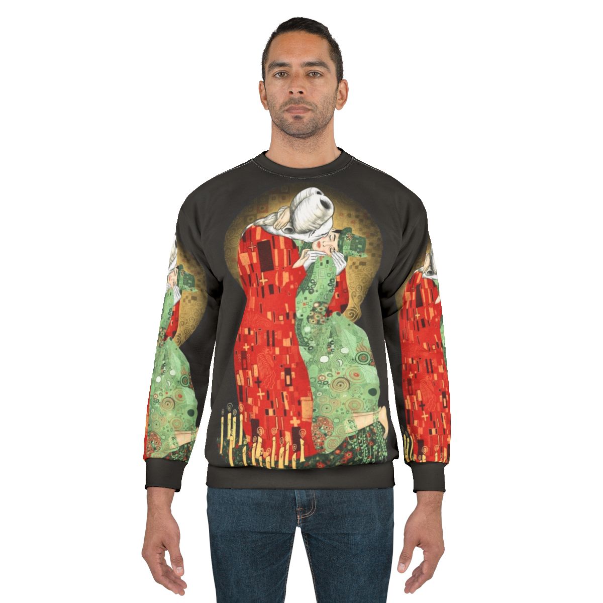 Bloody kiss vampire romance sweatshirt