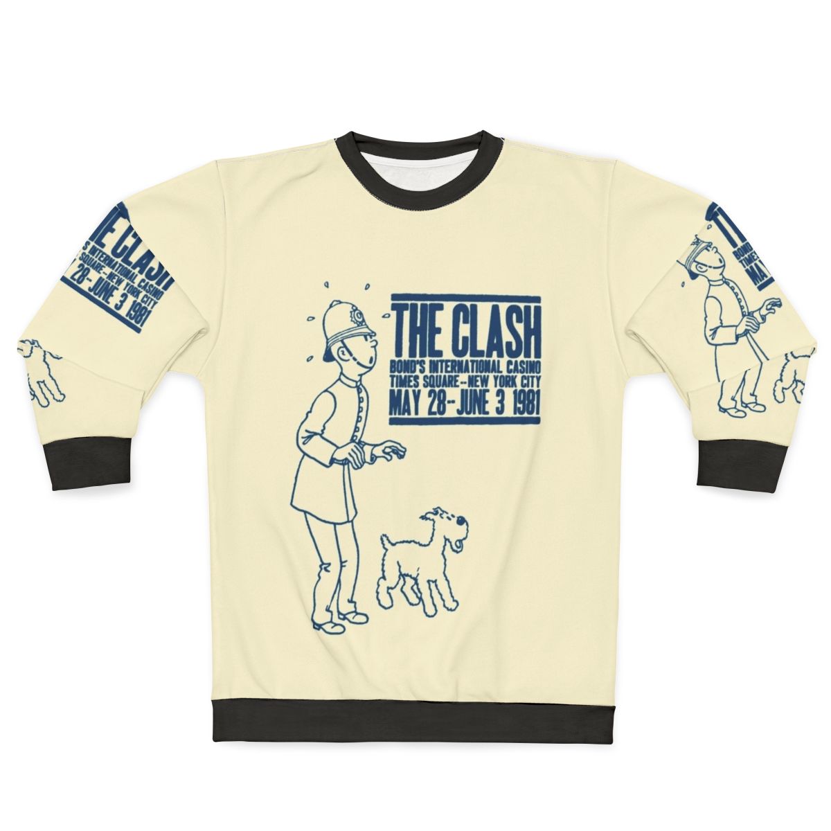 The Bobby and The Clash Sweatshirt - Punk Fashion from Belgium