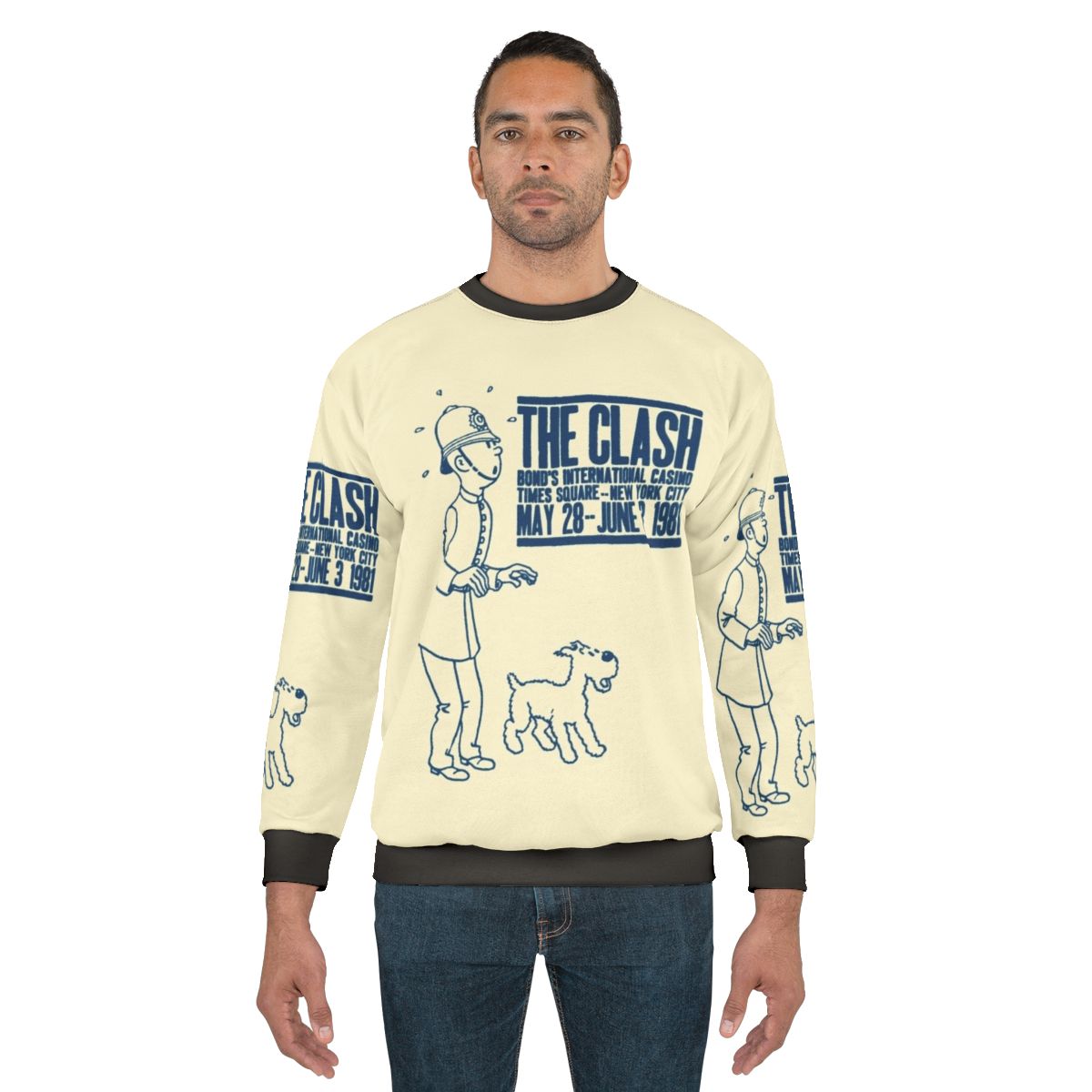 The Bobby and The Clash Sweatshirt - Punk Fashion from Belgium