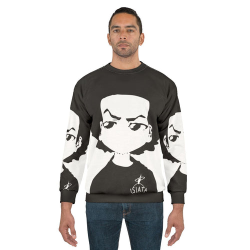 The Boondocks Huey Freeman Anime Inspired Sweatshirt