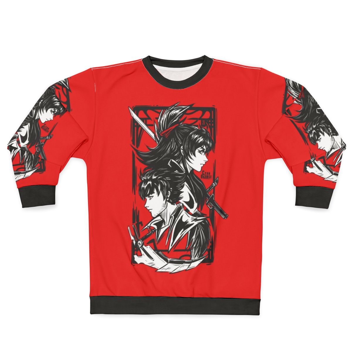 RWBY Twins Raven and Qrow Branwen Sweatshirt with birds and omen design