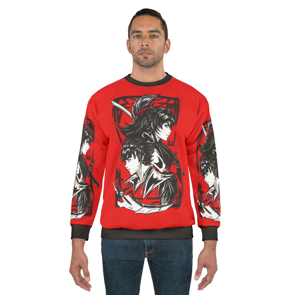 RWBY Twins Raven and Qrow Branwen Sweatshirt with birds and omen design