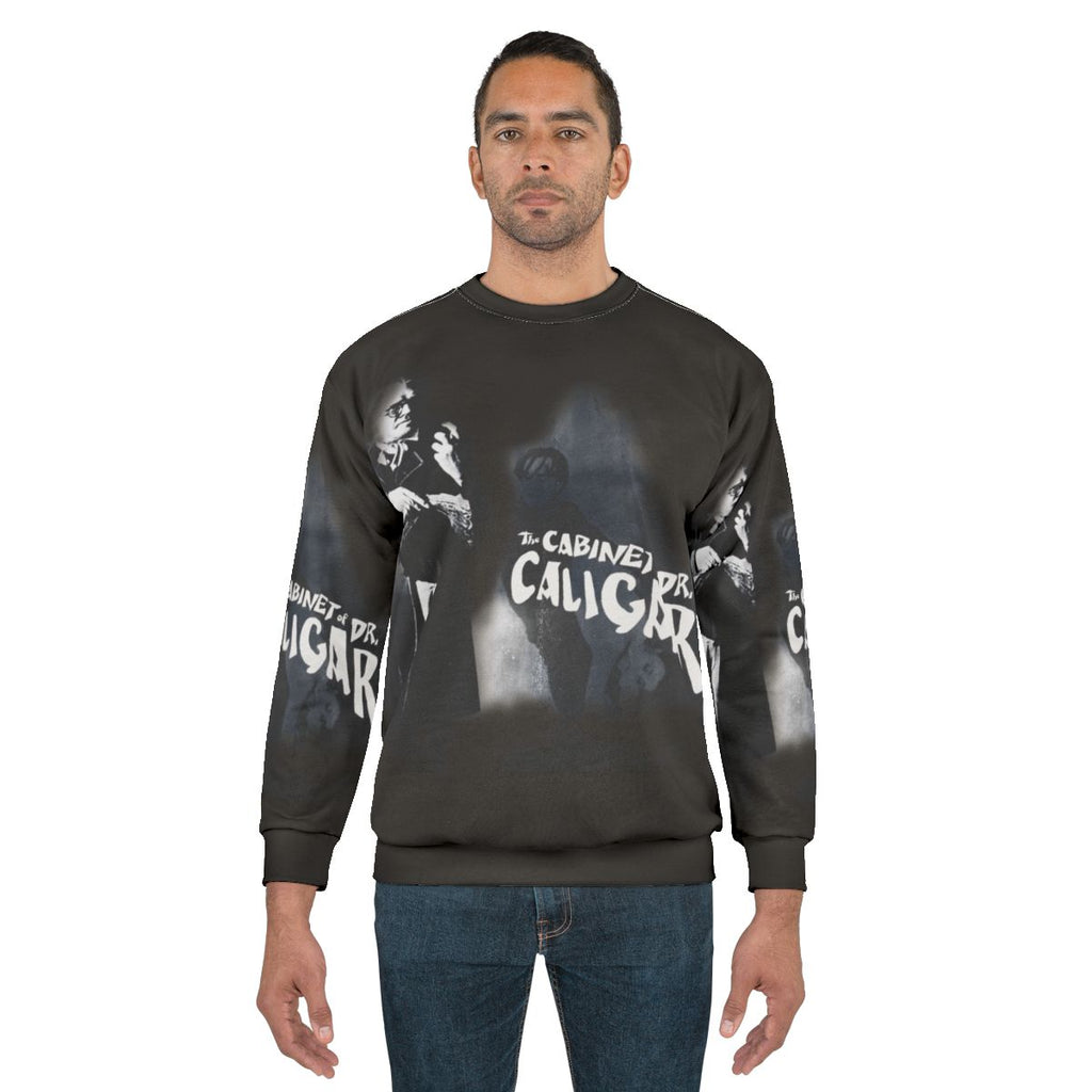 Vintage "The Cabinet of Doctor Caligari" sweatshirt with expressionist film design