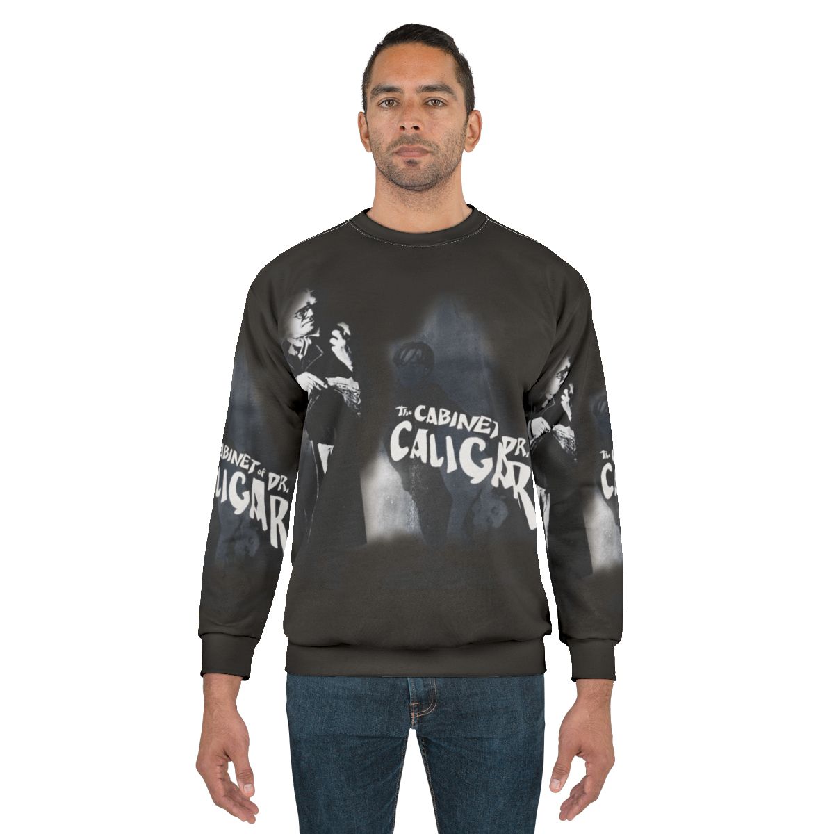 Vintage "The Cabinet of Doctor Caligari" sweatshirt with expressionist film design