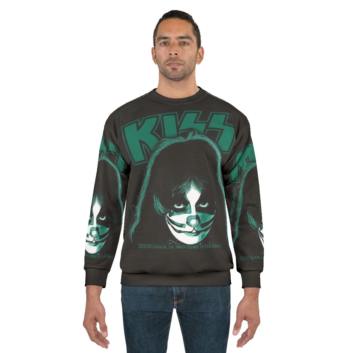 Kiss band rock music sweatshirt