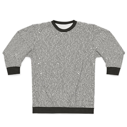 Communist Manifesto Inspired Sweatshirt