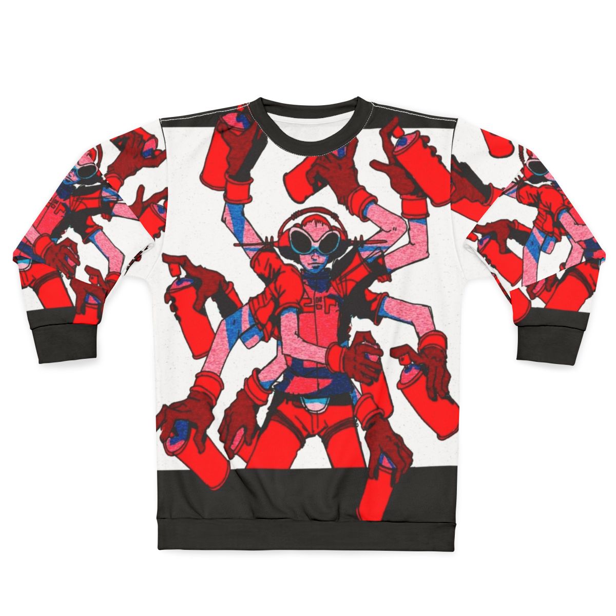 Jet Set Radio Inspired Gaming Sweatshirt