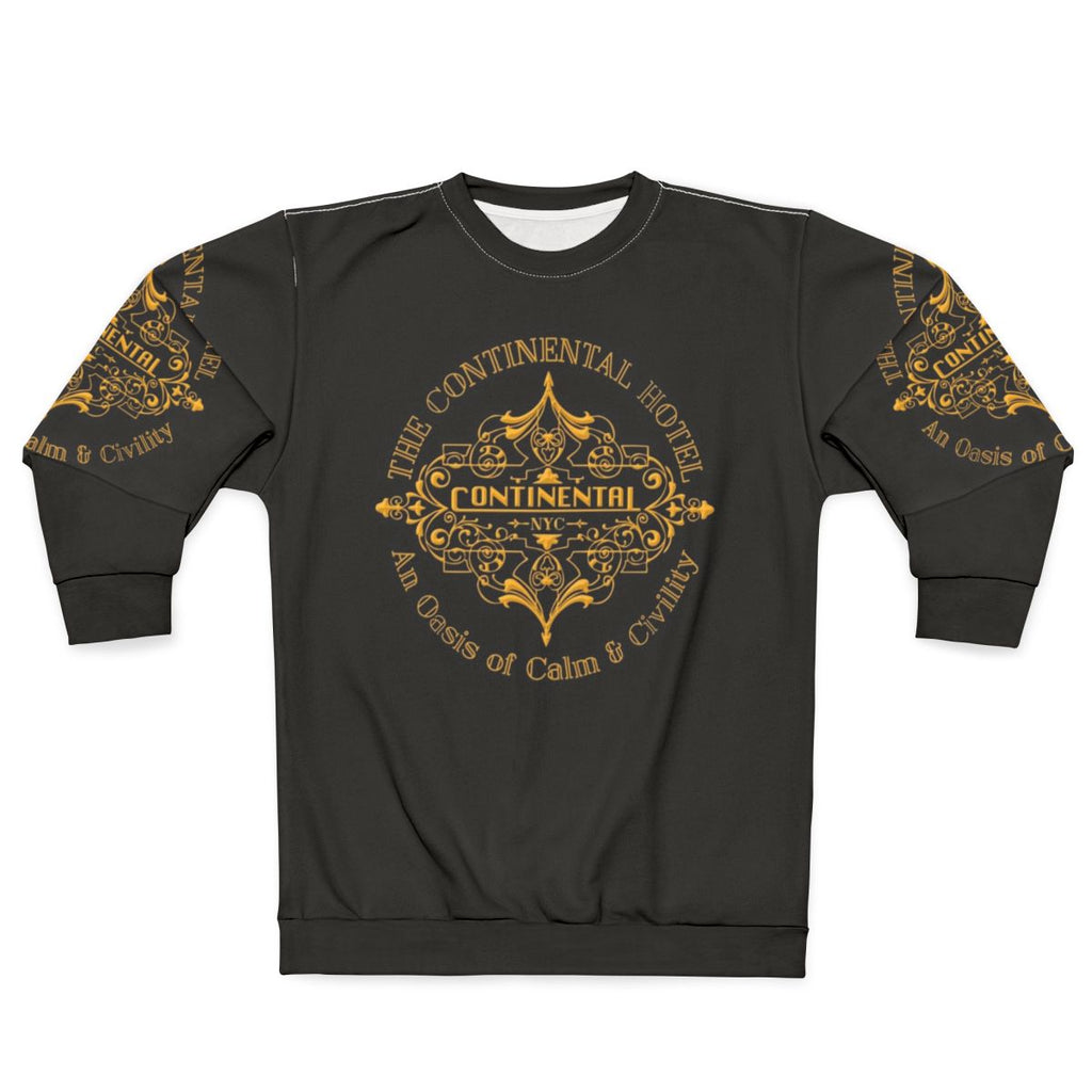 Vintage John Wick Continental Hotel Sweatshirt with Keanu Reeves