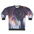 Cosmic galaxy print sweatshirt