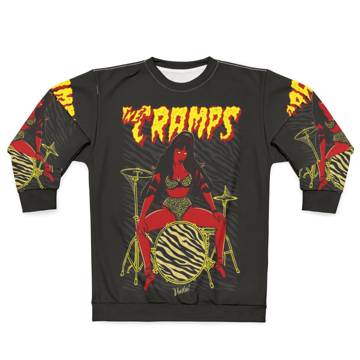 The Cramps Psycho Poison Red Sweatshirt