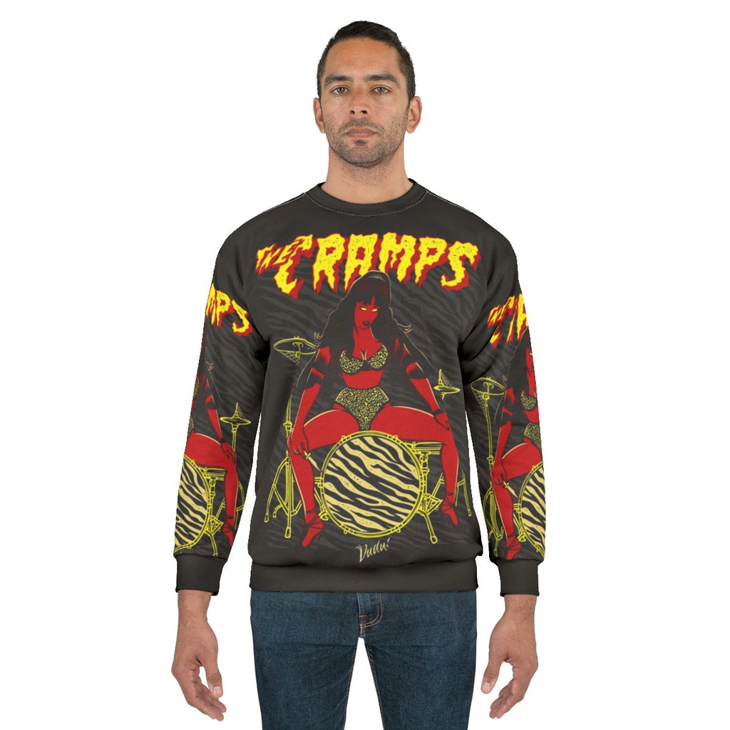 The Cramps Psycho Poison Red Sweatshirt