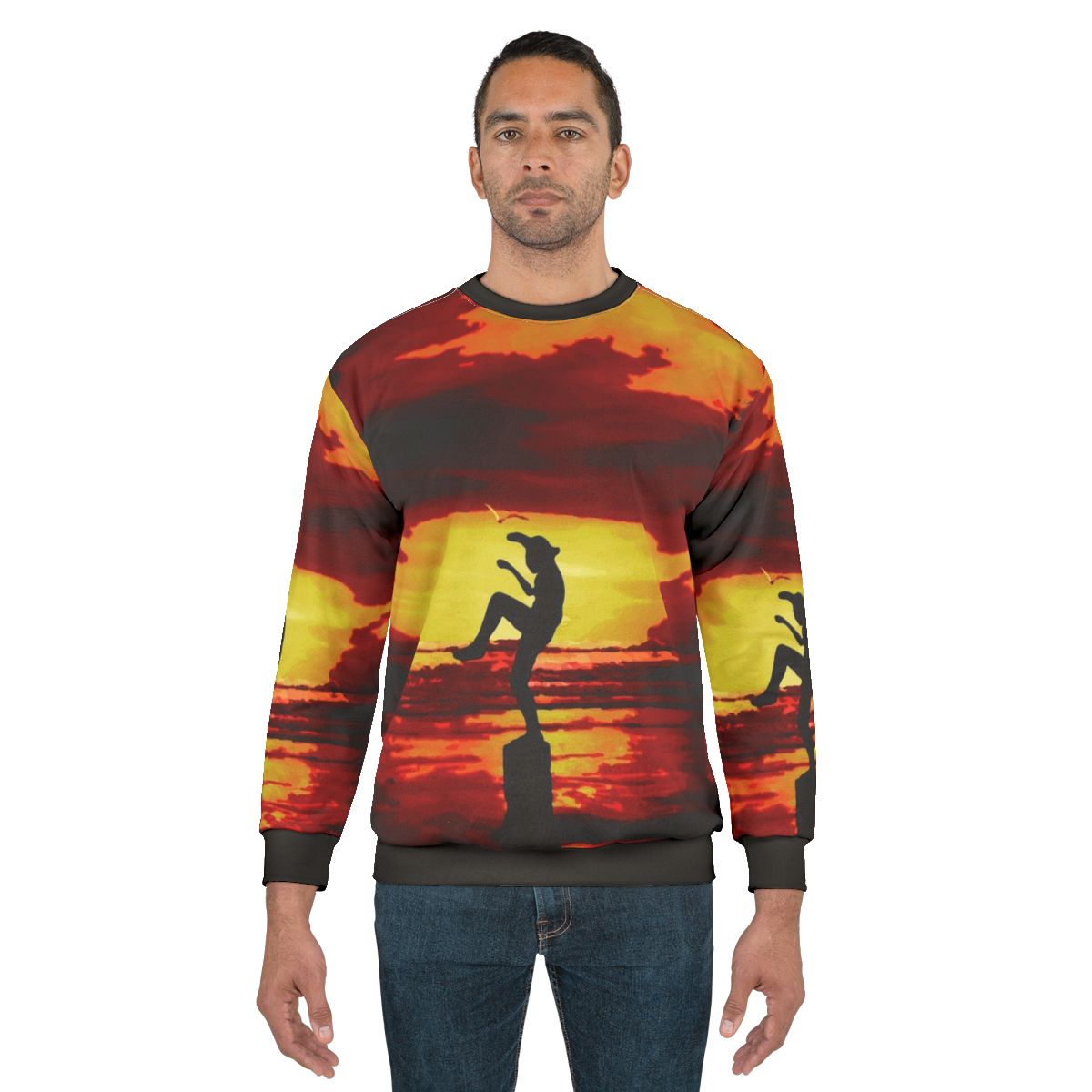The Crane Kick Karate Kid Retro Sweatshirt