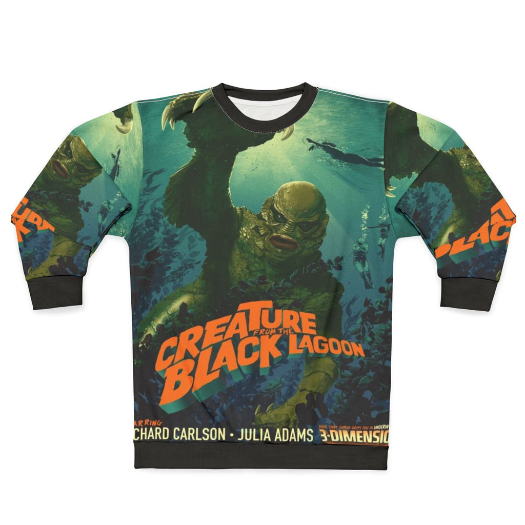 Creature from the Black Lagoon modern movie-inspired sweatshirt
