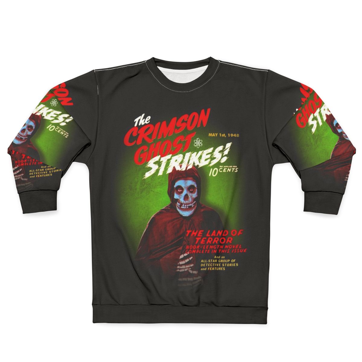 Crimson ghost classic movie retro sweatshirt