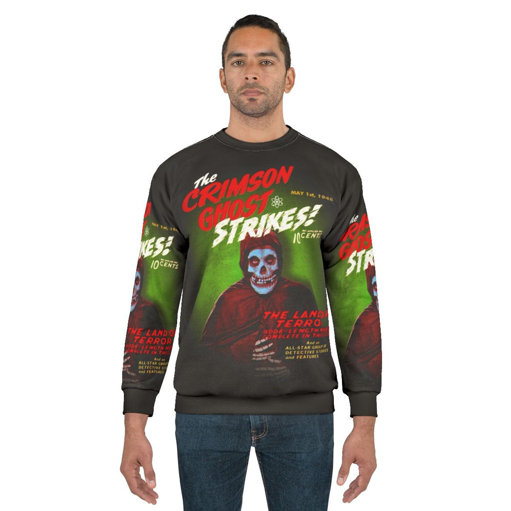 Crimson ghost classic movie retro sweatshirt