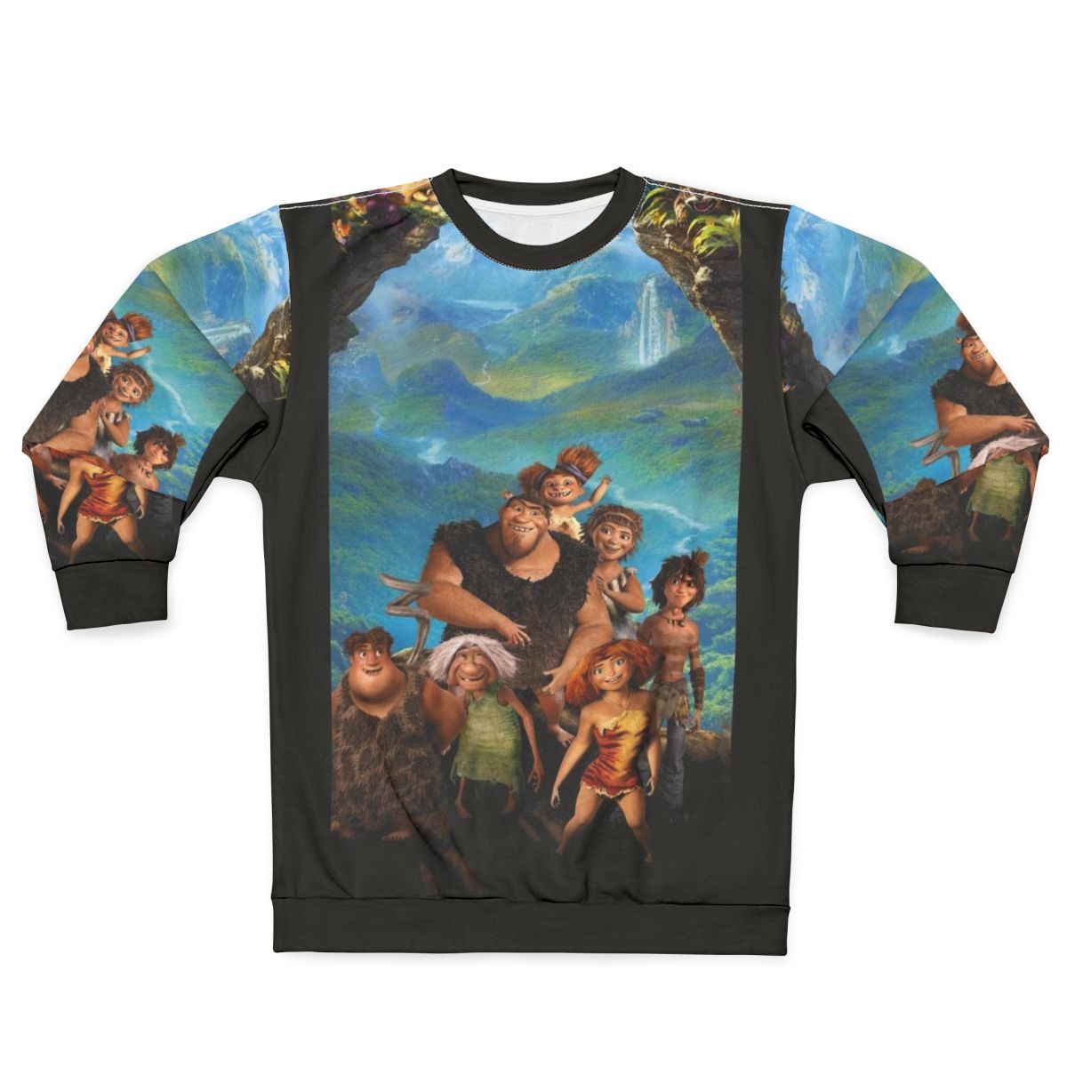 The Croods A New Age Sweatshirt with Characters from the Animated Film