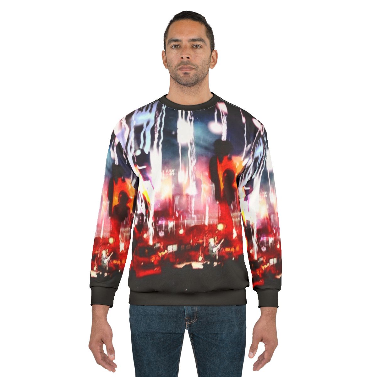 The Cure Robert Smith Goth Music Colourful Sweatshirt