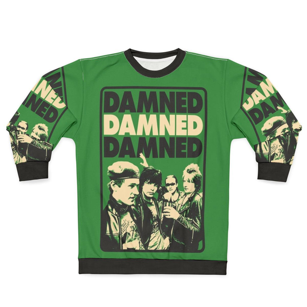 The Damned Punk Rock Band Sweatshirt