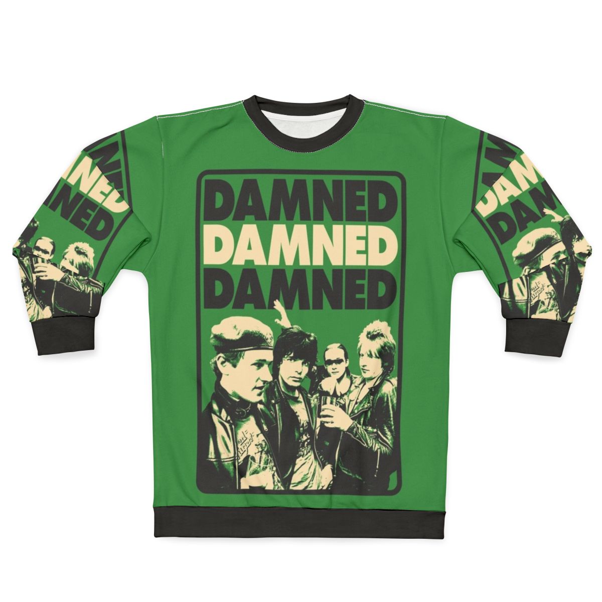 The Damned Punk Rock Band Sweatshirt