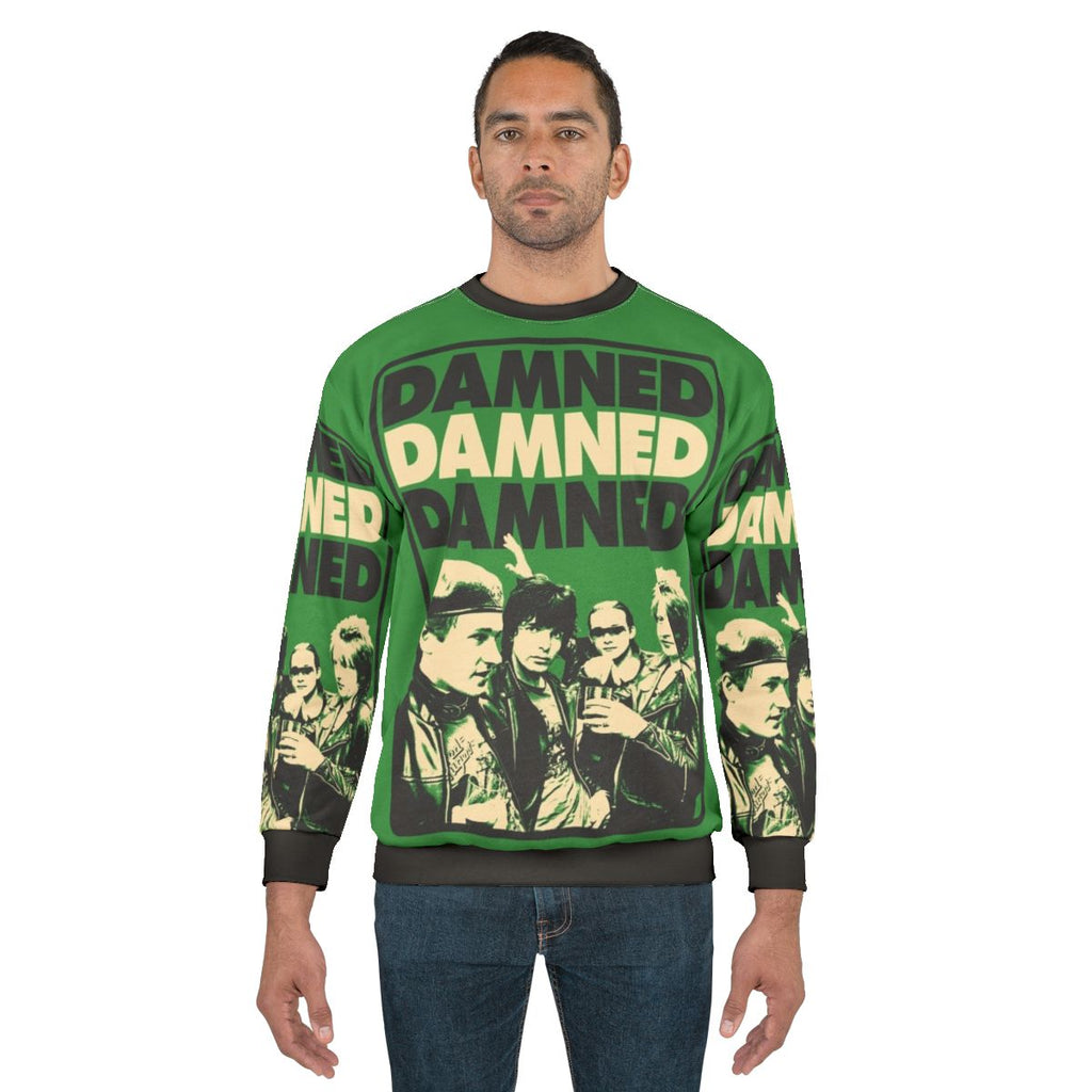 The Damned Punk Rock Band Sweatshirt
