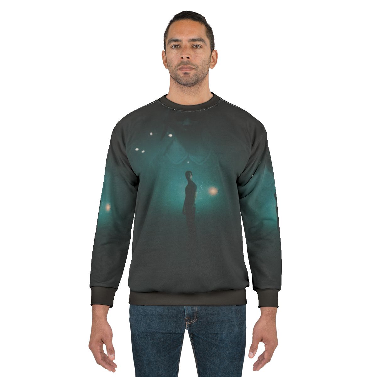 The Dark Pictures Little Hope Sweatshirt featuring horror game design