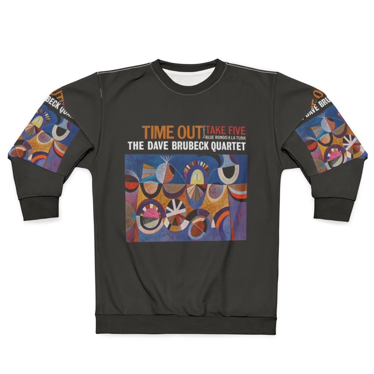 Dave Brubeck Quartet "Time Out" 1959 Jazz Sweatshirt
