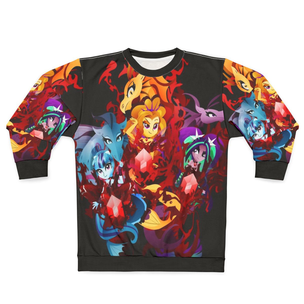 Dazzlings Sweatshirt Featuring Adagio Dazzle, Aria Blaze, and Sonata Dusk