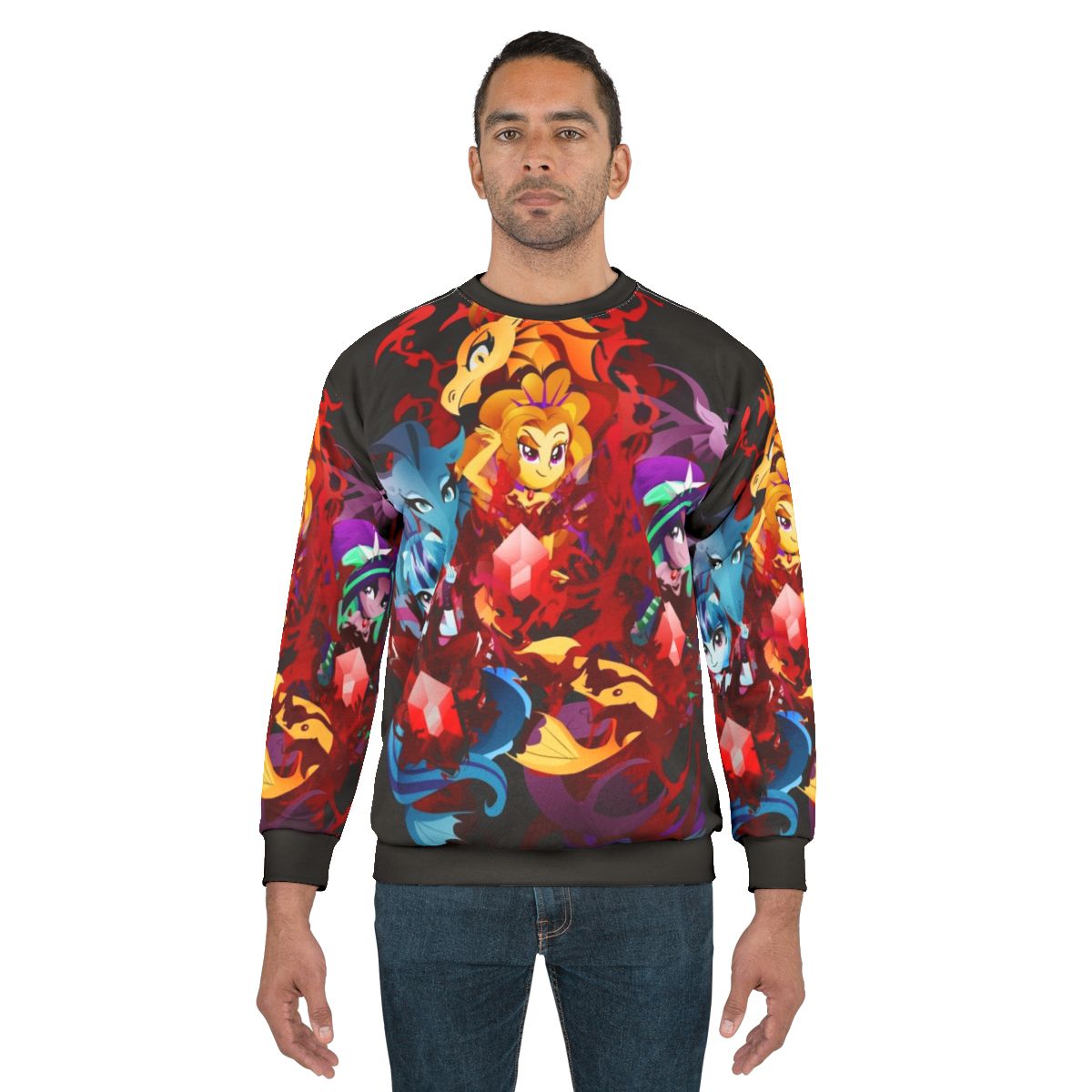 Dazzlings Sweatshirt Featuring Adagio Dazzle, Aria Blaze, and Sonata Dusk