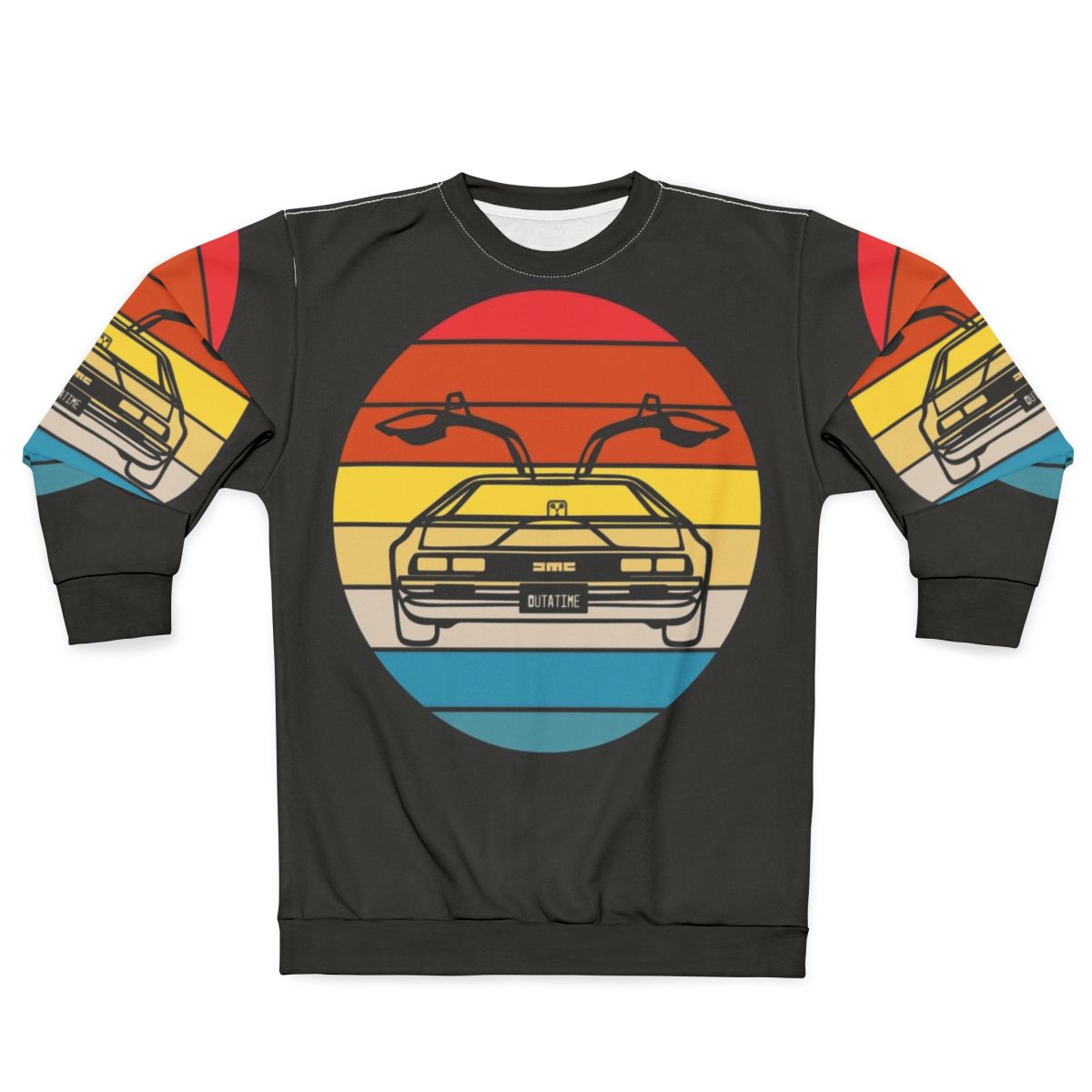 Delorean Sunset Sweatshirt - Back to the Future Inspired Fashion