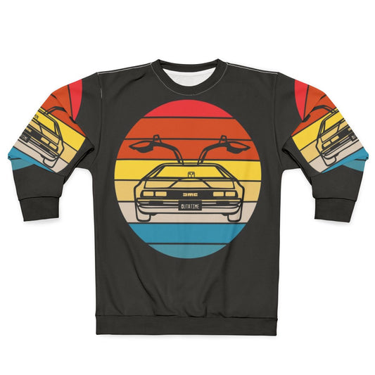 Delorean Sunset Sweatshirt - Back to the Future Inspired Fashion