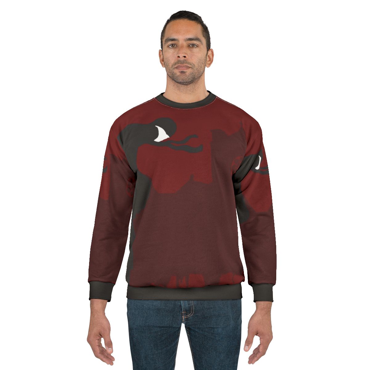 Daredevil superhero sweatshirt with minimalist design